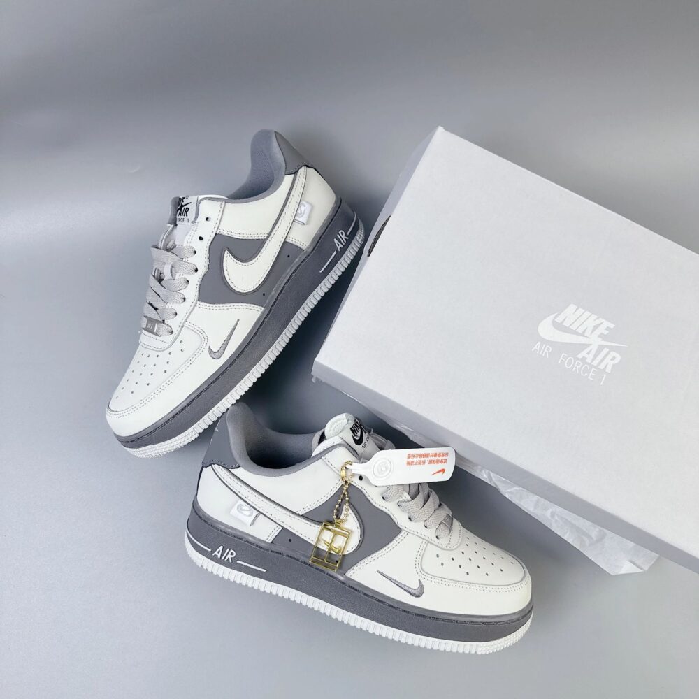 Nike Air Force 1 'Dark Grey' Shoes for Men – Classic Street Style - Image 3
